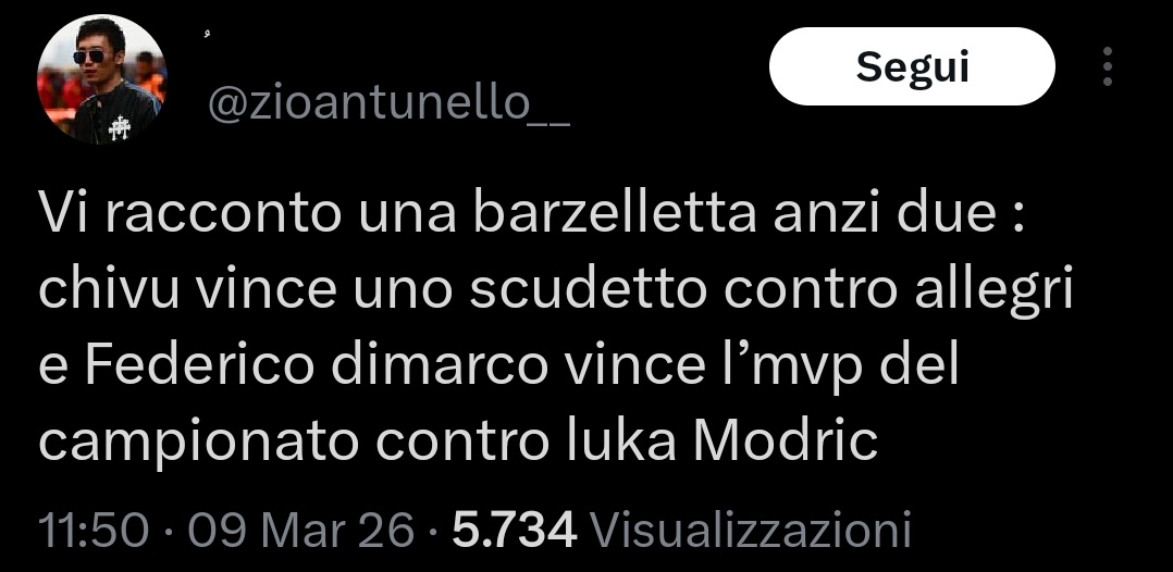 <a href="/DiscepoloDiLele/">Il Discepolo Di Lele🪖🇷🇴</a> <a href="/fabio_07forjuve/">Fabio con lo smoking assolutamente bianchissimo</a> <a href="/Huckleberry_8/">Arteta Hater</a> <a href="/Tommy17777777/">SOLDIER BOY</a>