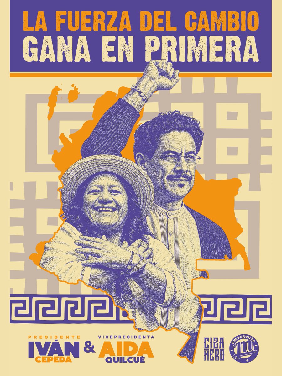 🇨🇴 Este 31 de mayo la historia no se observa desde la tribuna: se construye en las urnas.

La fuerza del cambio no se rinde, no retrocede y no negocia el futuro del pueblo.

Este 31 de mayo, #GanaEnPrimera con el voto de quienes creen en un país más justo, digno y popular. ✊🔥