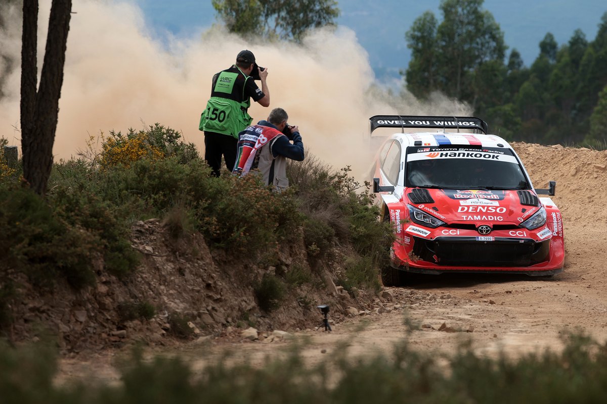 SebOgier's tweet photo. Shakedown done 🔥

🔜 Proper action starts tomorrow afternoon with the first stages

#WRC #RallydePortugal 🇵🇹 https://t.co/pNYasPar4w