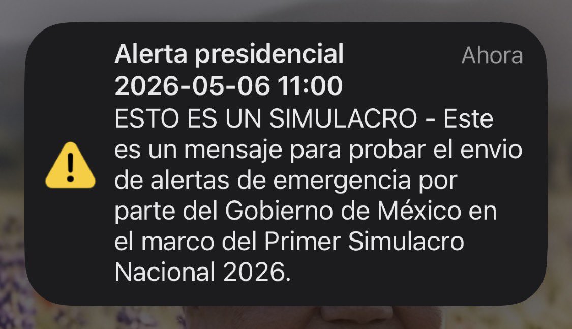 Otra vez sus putos simulacros sacándome el corazón por la boca.

Chinguen a su madre todos.

Gracias q me llegó