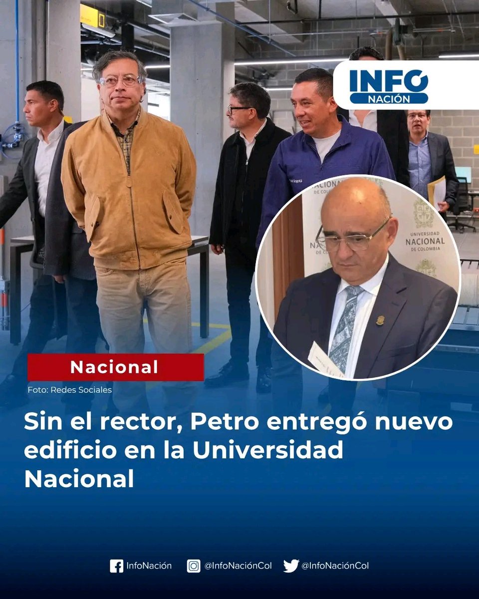 El rector de la Universidad Nacional no está de acuerdo con una inversión de 70.000 mil millones, él está de acuerdo con los 70.000 mil millones robados en el gobierno Duque.
#PetroLeCumpleALaNacho