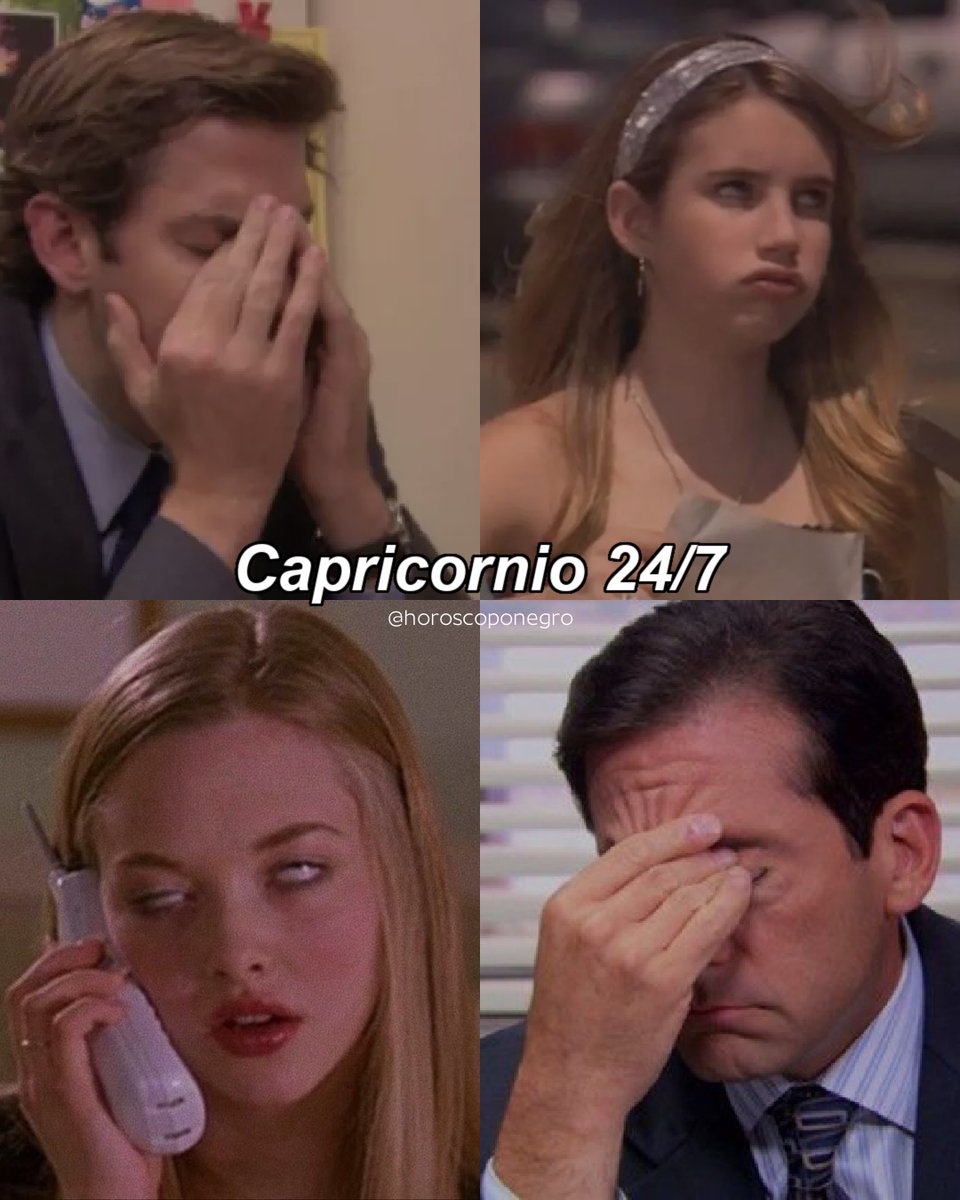 El mood de Capricornio los 365 días del año 😅😂