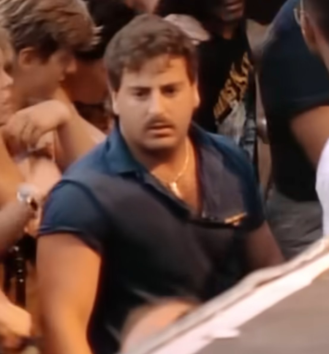 zengerle's tweet photo. Let's see if this website is actually good for something. Does anyone on here know the identity (and the story) of the security guard from the 1988 Guns N' Roses concert at the Meadowlands that's in the "Paradise City" video? This has been gnawing at me for nearly 40 years. https://t.co/6vWWsG0n9m