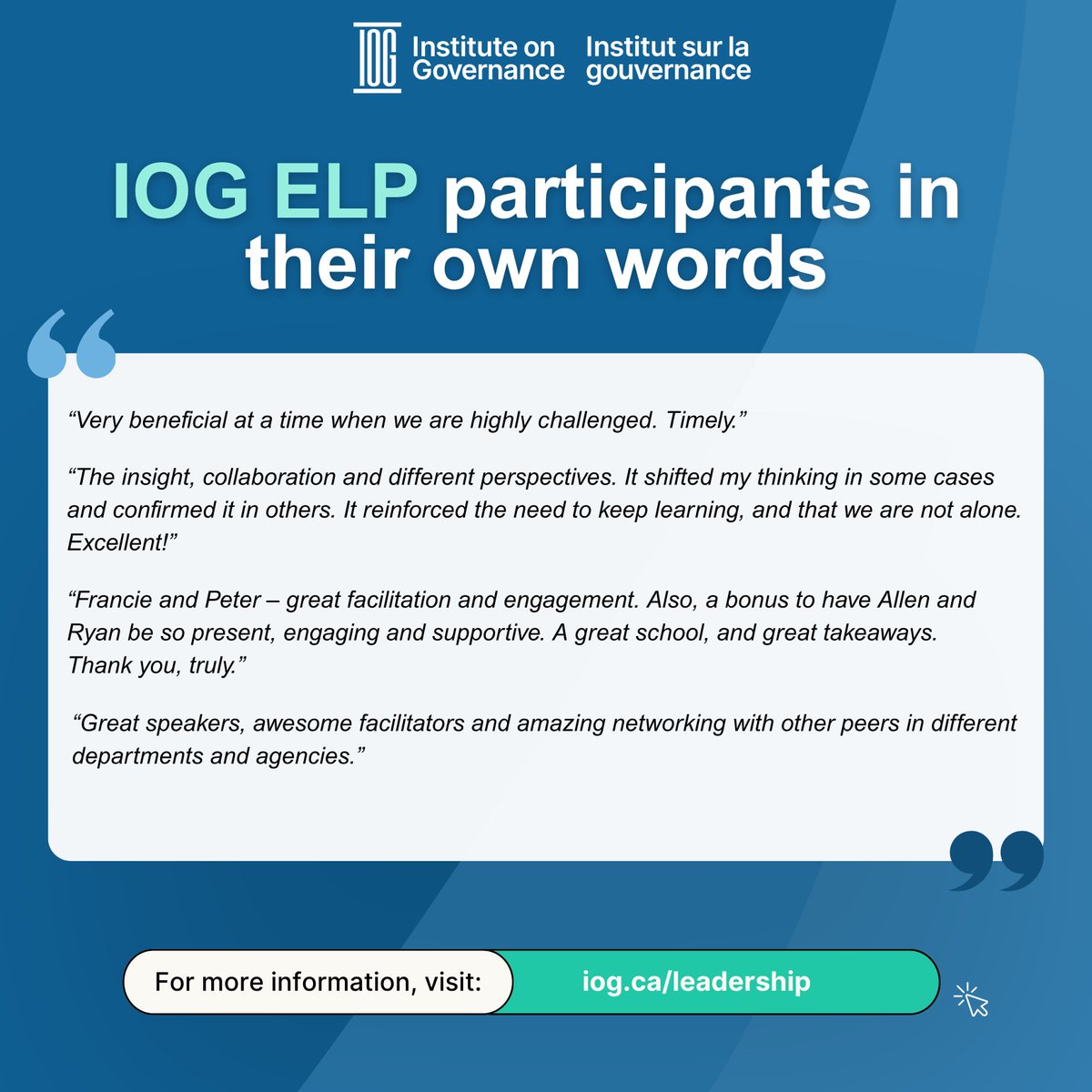 Institute on Governance tweet media