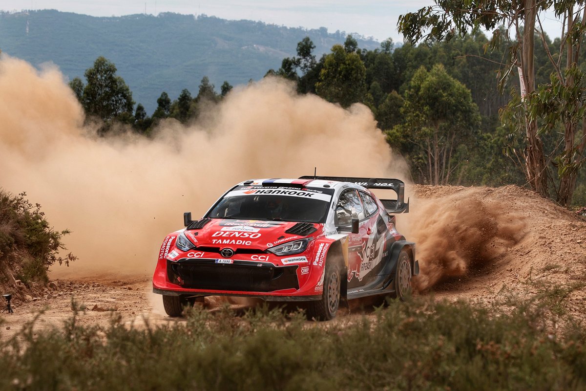 SebOgier's tweet photo. Shakedown done 🔥

🔜 Proper action starts tomorrow afternoon with the first stages

#WRC #RallydePortugal 🇵🇹 https://t.co/pNYasPar4w