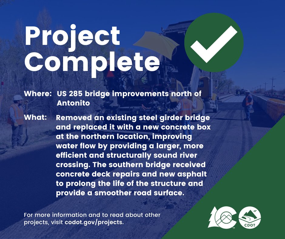 Colorado Department of Transportation (CDOT) tweet media