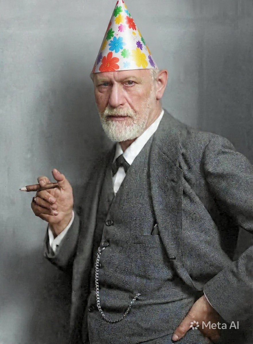 NumerosP's tweet photo. Happy birthday Doktor Freud… https://t.co/oC1giYlhYT