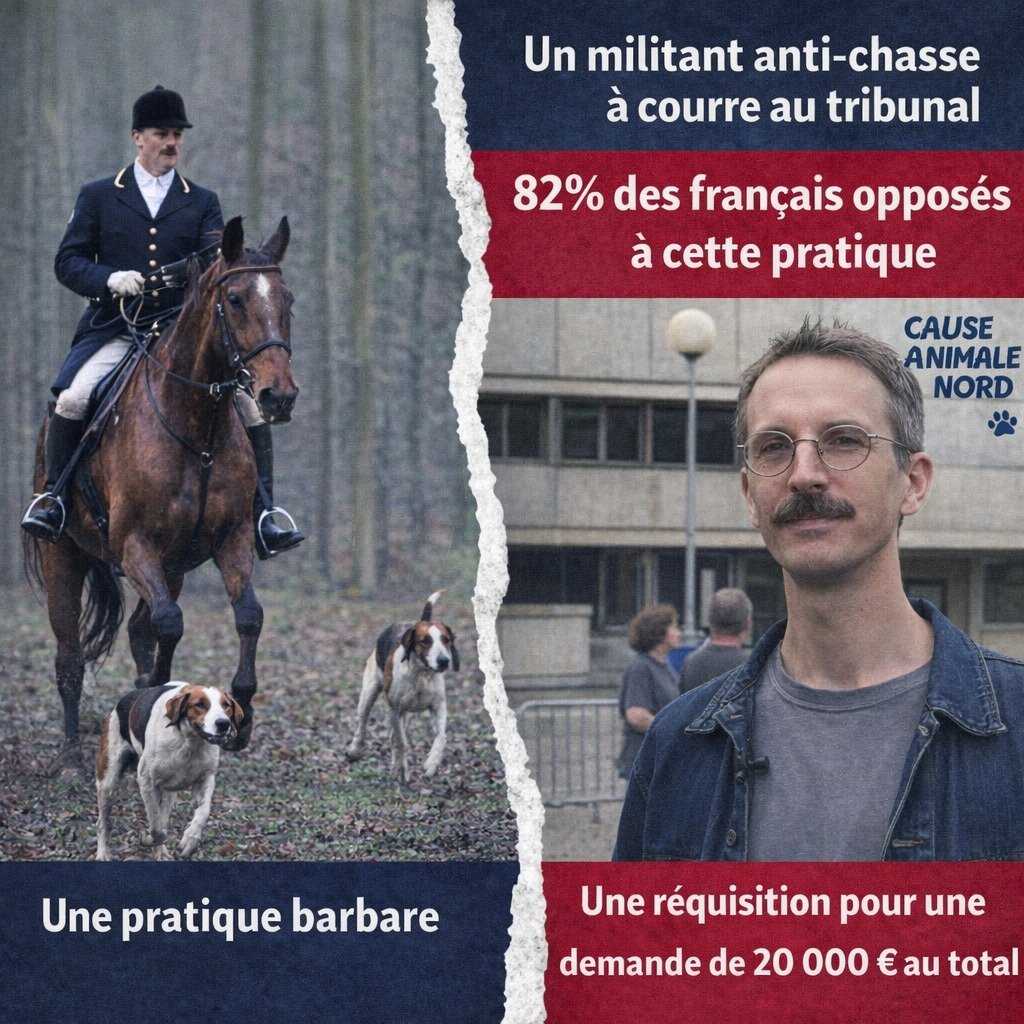 ChasseAbolition's tweet photo. La chasse à courre le loisir pour les arriérés restés ancrés au moyen âge !
https://t.co/IZwsfpFqZI https://t.co/RAfCyBxQPe