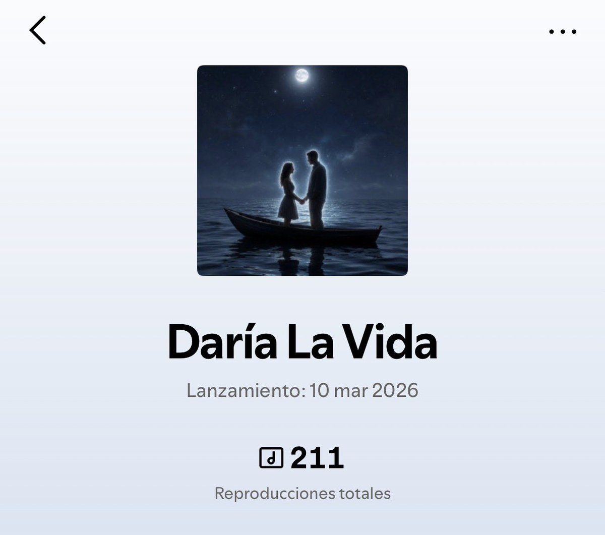 IABA_Data's tweet photo. "Daría La Vida" ya supera las 200 reproducciones en Spotify.

— Es su primera canción en superar dicha cifra. https://t.co/fir2XvdfqX