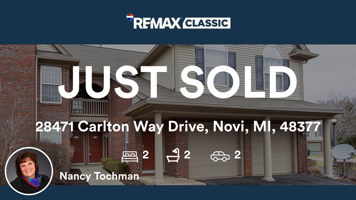 NancyTochman's tweet photo. 🛌 2 🛀 2 🚘 2
📍 28471 Carlton Way Drive, Novi, MI, 48377

My latest sale on RateMyAgent.
Licensed Realtor 6501386571
https://t.co/9p1dVpiD3V

...
#ratemyagent #realestate https://t.co/SkKdH9p7iJ