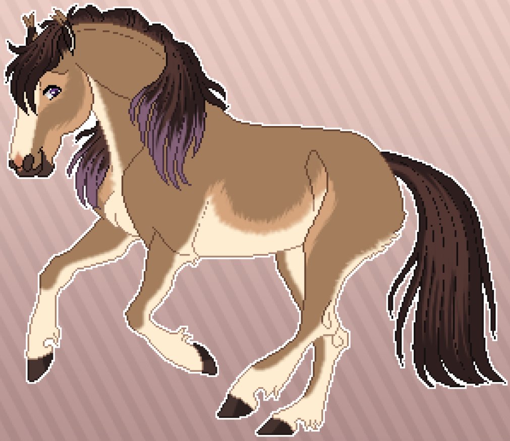 Mei_mood's tweet photo. Pixel commission of Dawley, for @DawleyHorse 😍💜 https://t.co/E7iPFZg6Wh