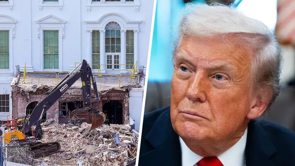 who wants the court to order Trump to rebuild the east wing exactly as it was -and fine him $300 million?