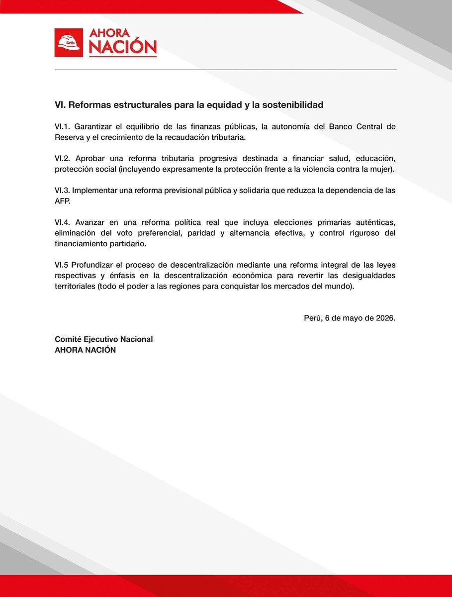 Ahora Nación tweet media