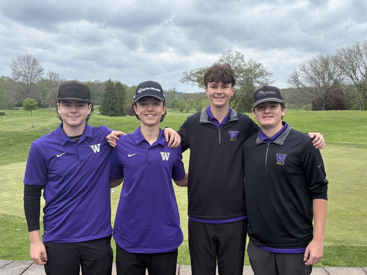 WARWICK_WILDCAT's tweet photo. Warwick Boys Golf Division Champs! Warwick win title at Warwick Country Club and will advance to section 9 play. Dylan Bess, Thelo Kastan, Shaun Kunich and Matt Poje...Go Wildcats! https://t.co/76mD1JlAuT
