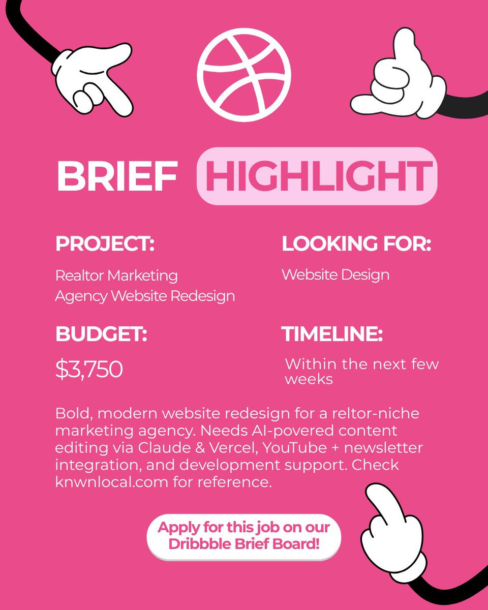 Dribbble tweet media