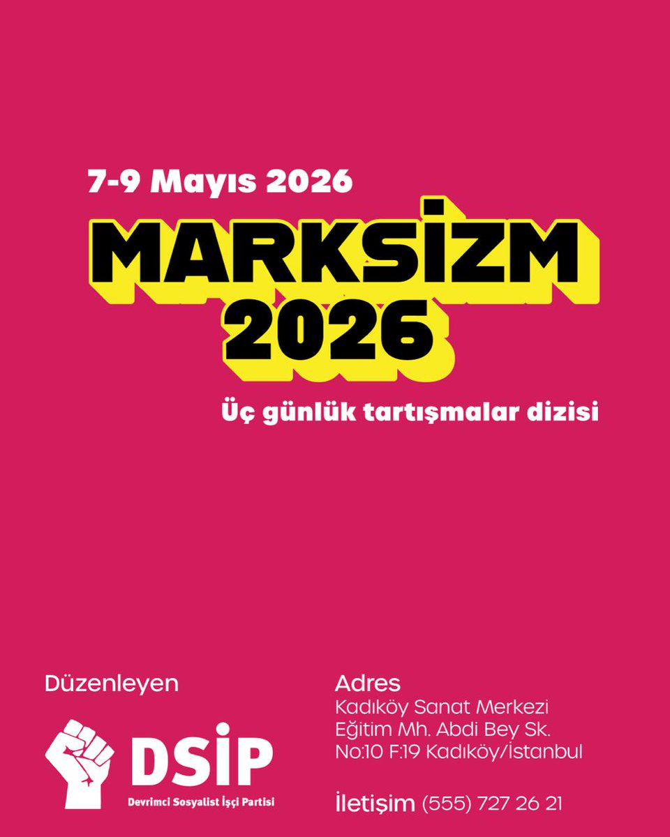 Marksizm Günleri tweet media