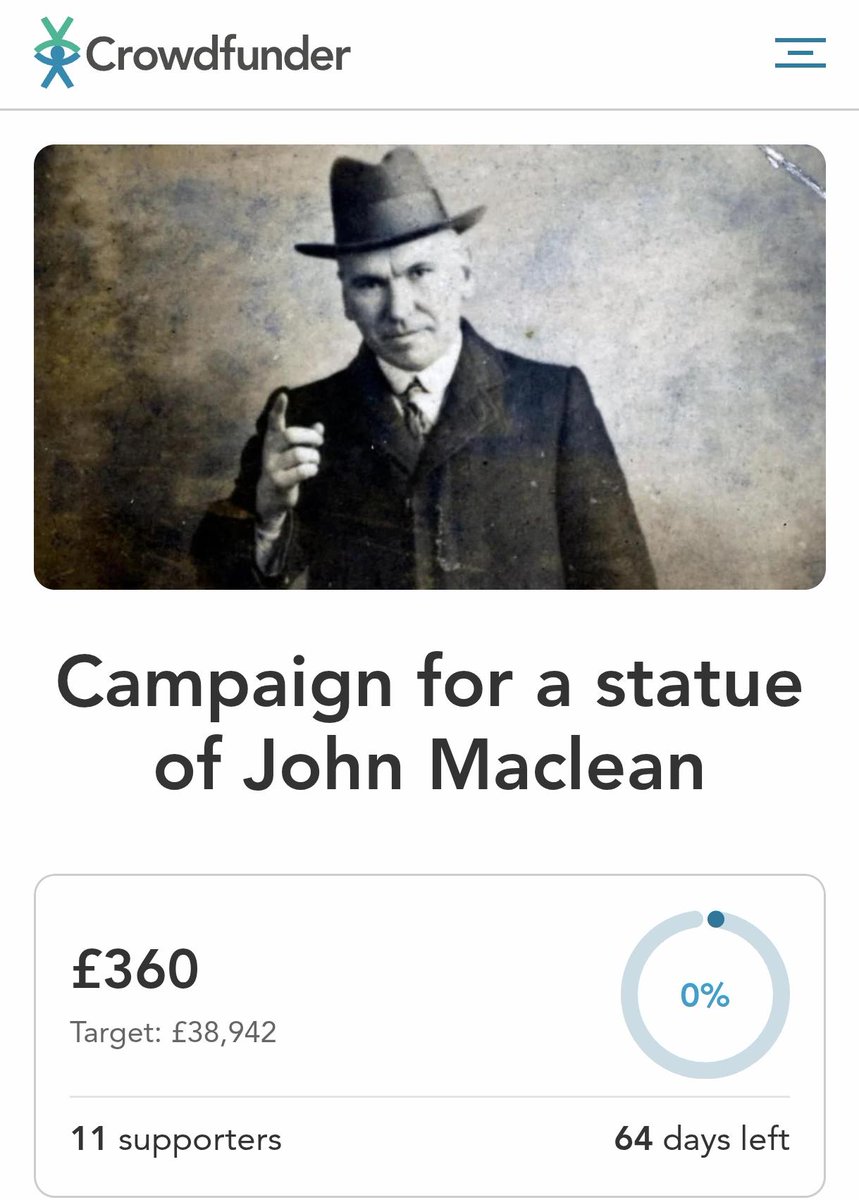 John Maclean statue campaign tweet media