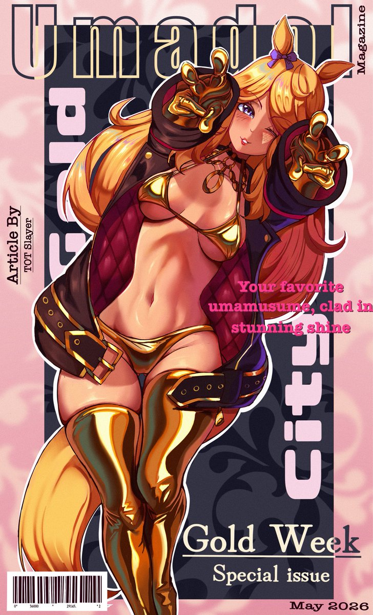 SlayerTot's tweet photo. Gold Week horseposting. https://t.co/glxRgtDDnv