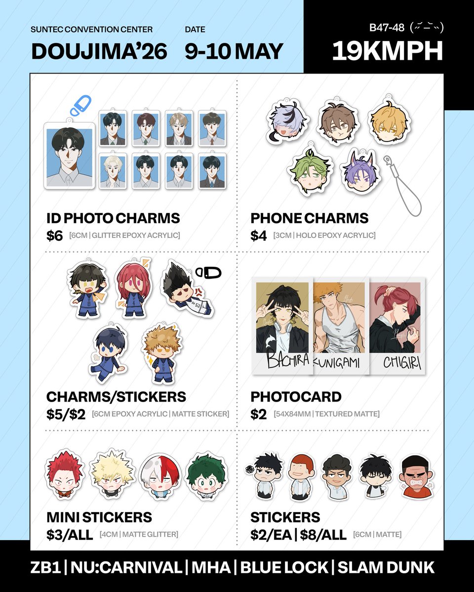 19kmph's tweet photo. Heyoo!!! here's my catalogue for doujima this weekend, 9-10 May! i'll be at B47-48!! Come down and say hi :DD
hope to meet more pllis this time as well!!

ps. reservation form is in my bio 🌹 https://t.co/G86ENTOW7j