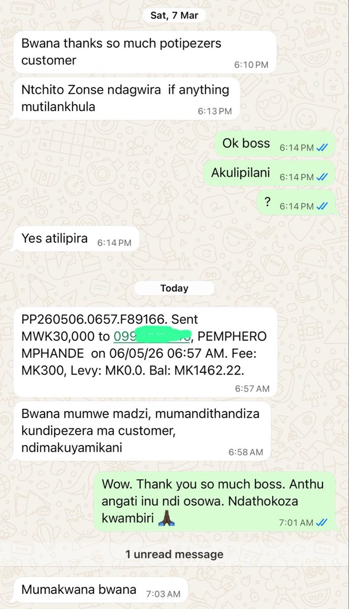 Pemphero W Mphande tweet media