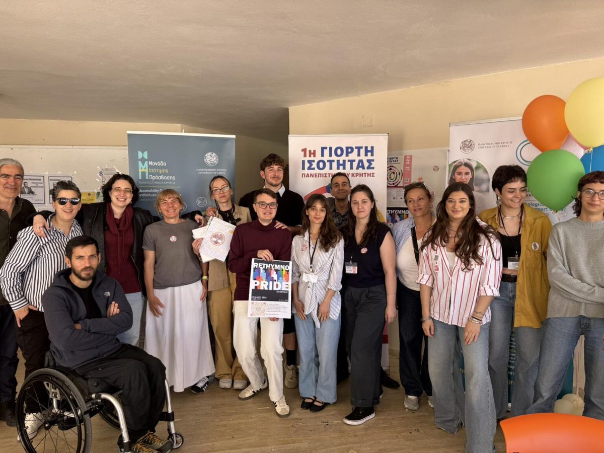 MED_UOC's tweet photo. 1η Γιορτή Ισότητας του Πανεπιστημίου Κρήτης @MED_UOC 

https://t.co/gco1KZLiYK

Δελτιο τυπου
https://t.co/8SF4qwjo9F https://t.co/gWU3SaH45e