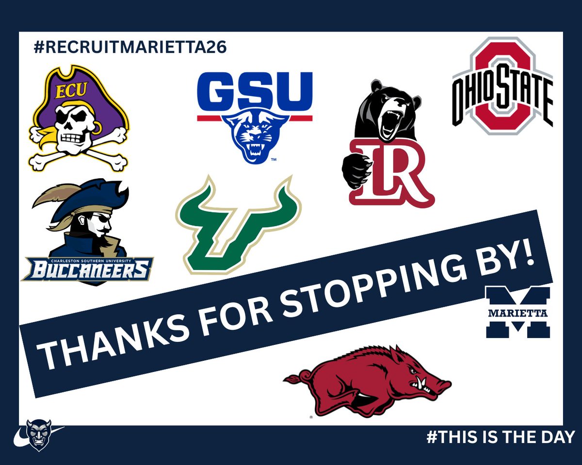 Marietta Football tweet media