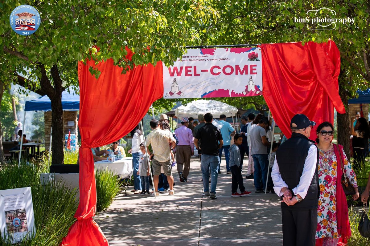 cgnsfo's tweet photo. Outreach and engagement with Nepali community:  

DCG @sarishu_rra and the Consulate General team 
joined in the New Year 2083 celebration program organized by the Greater Sacramento Nepali Community Center (SNCC) in Sacramento, California on April 18, 2026.
@MOFANEPAL_PD https://t.co/onf91b64gt