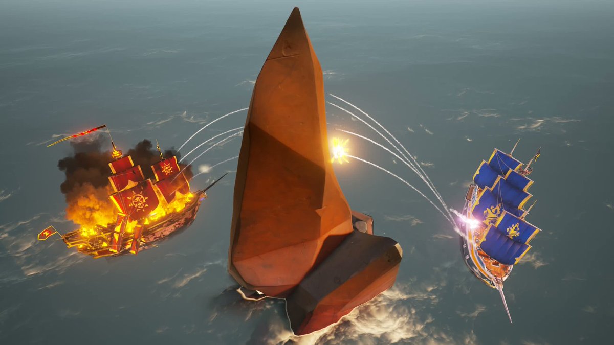 profesornox's tweet photo. From afar you see tiny…
@SeaOfThieves #seaofthieves #Sotshot 
Theme : Brawling Boats https://t.co/o1Dd2NayUq