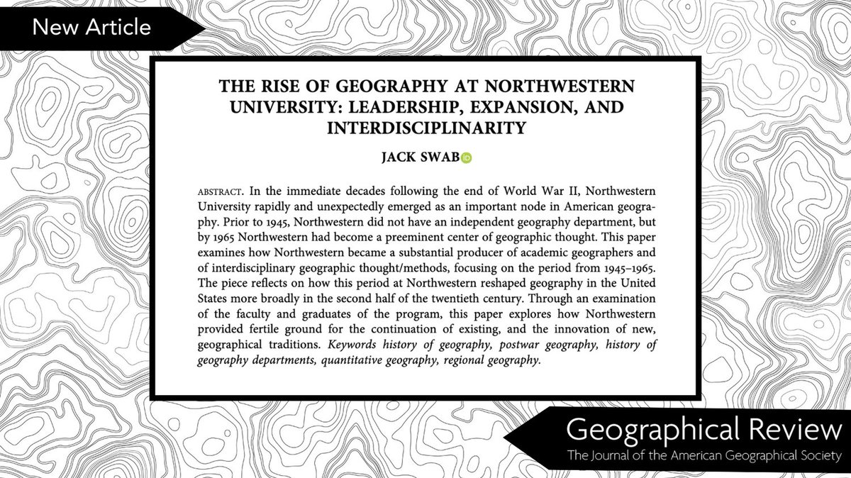 Geographical Review tweet media