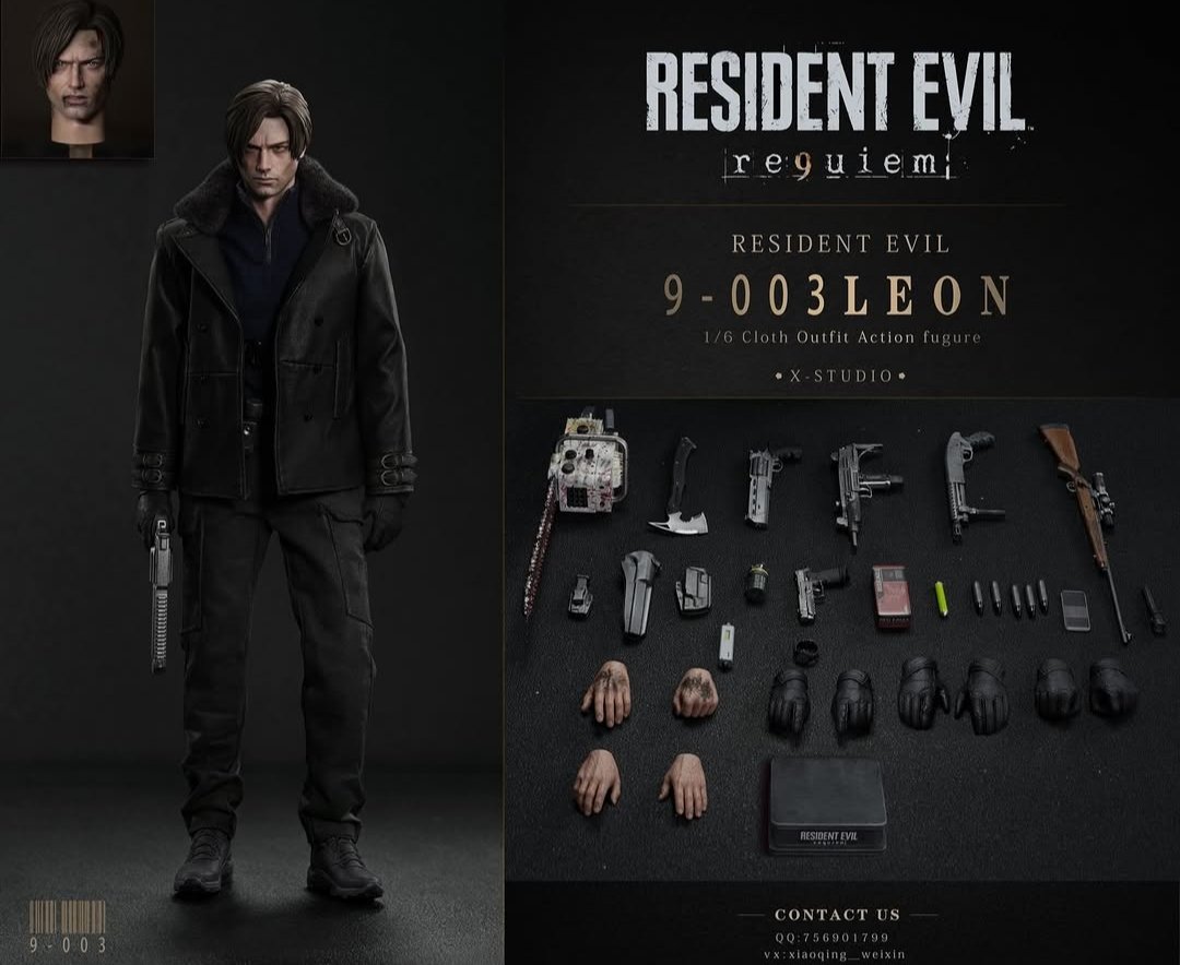 First look at the 1/6 Requiem Leon Figure, by X-Studio.

#leonkennedy #residentevil