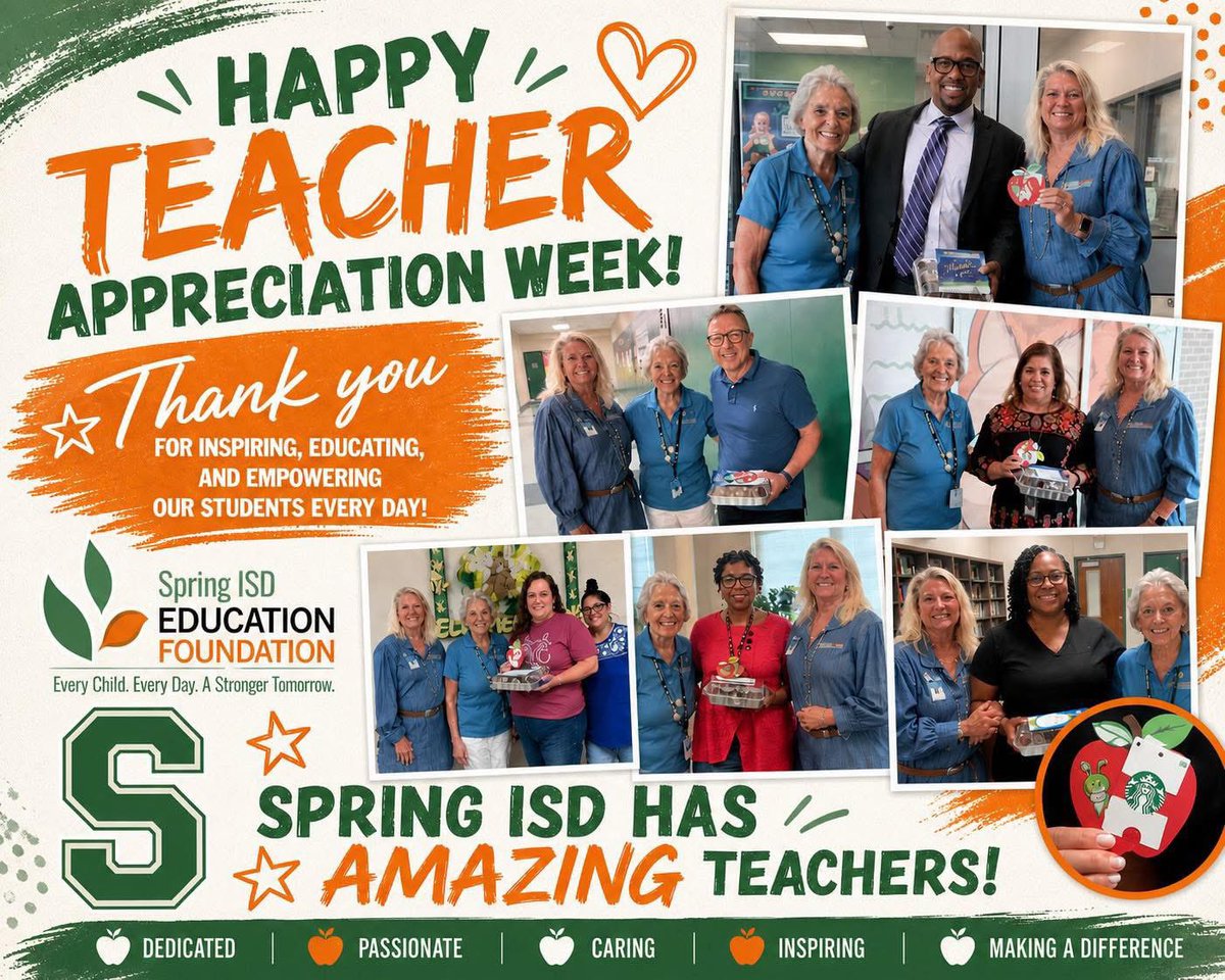 Spring ISD Education Foundation tweet media