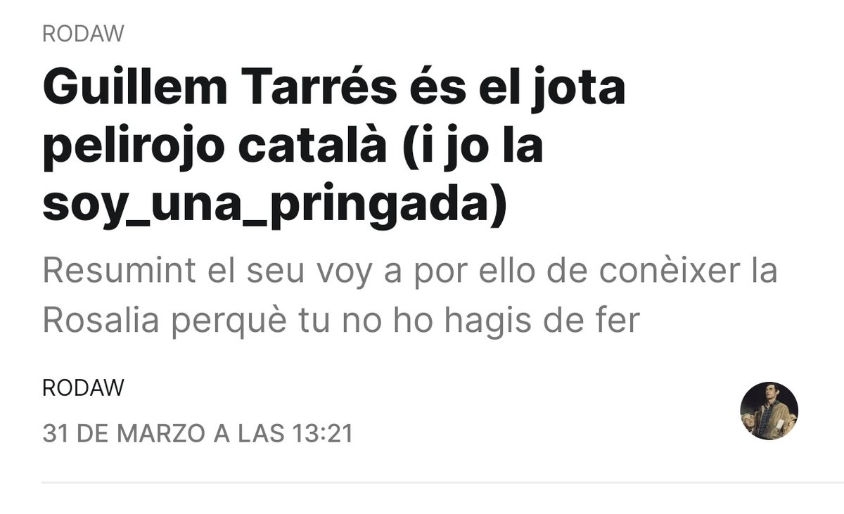 vull nominació als crit només d'esta obra d'art