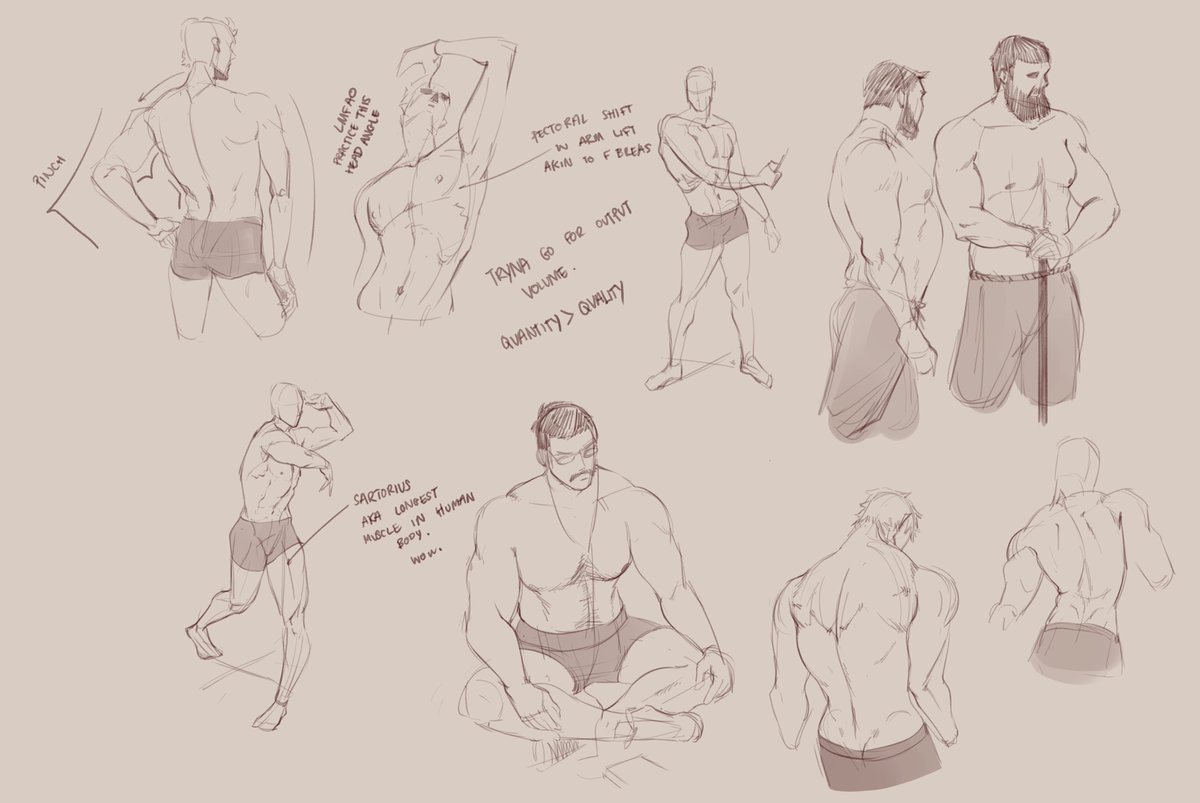 BUFF MEN STUDIES #digitalart #somanlywow