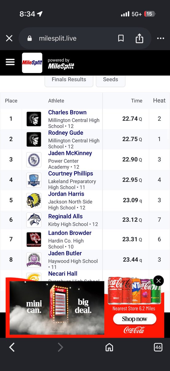 LandenBrowder's tweet photo. Semifinals for Lakeland prep sectionals
1st 200m 2nd 110m hurdles https://t.co/uYLpP0fdyb