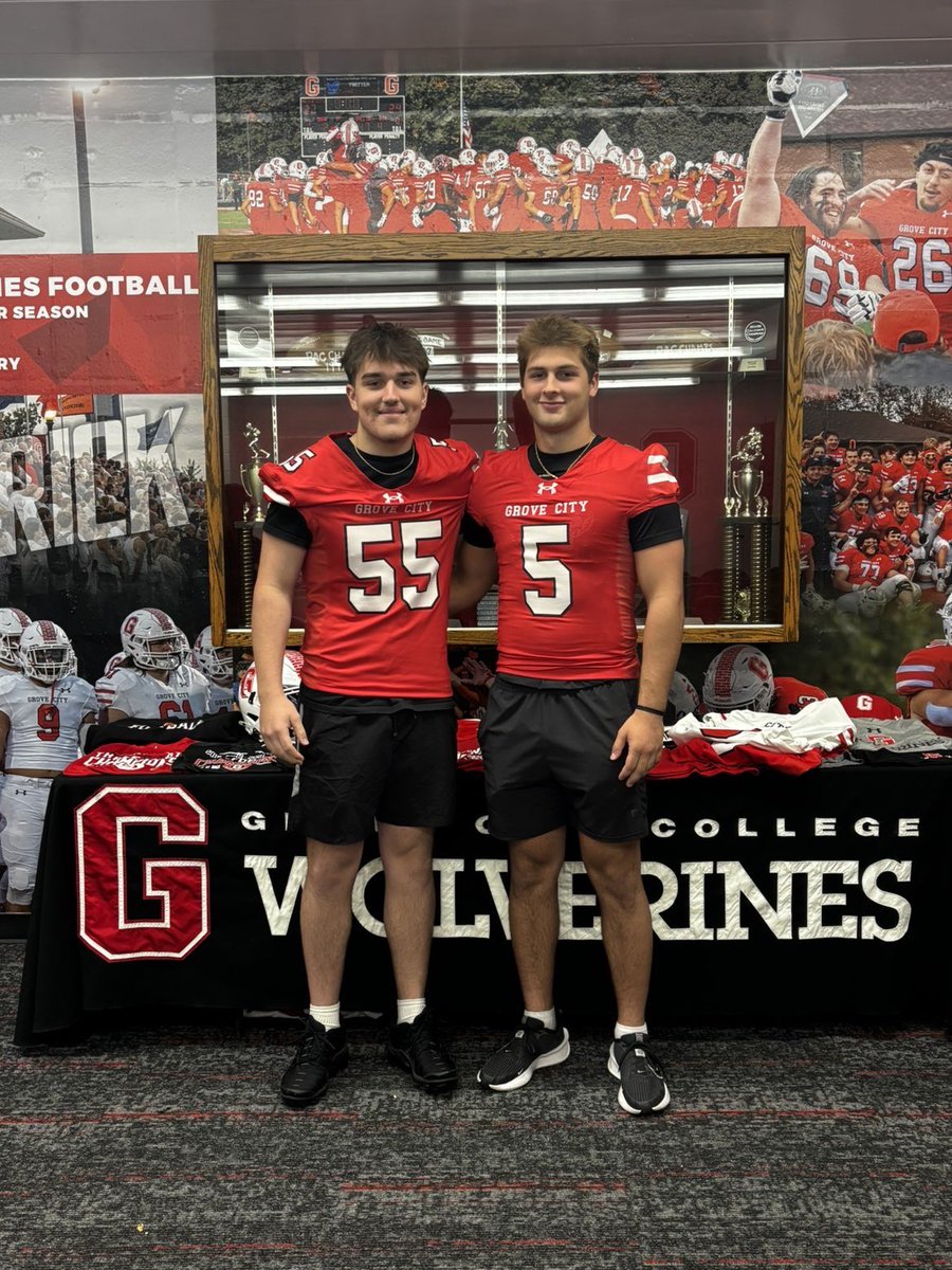 domjones55's tweet photo. After a great visit with @CoachBBrest I’m very greatful to receive my first collegiate offer from Grove City College! @GCC_FB @marcogentile_5 https://t.co/SvVJUWgh3z