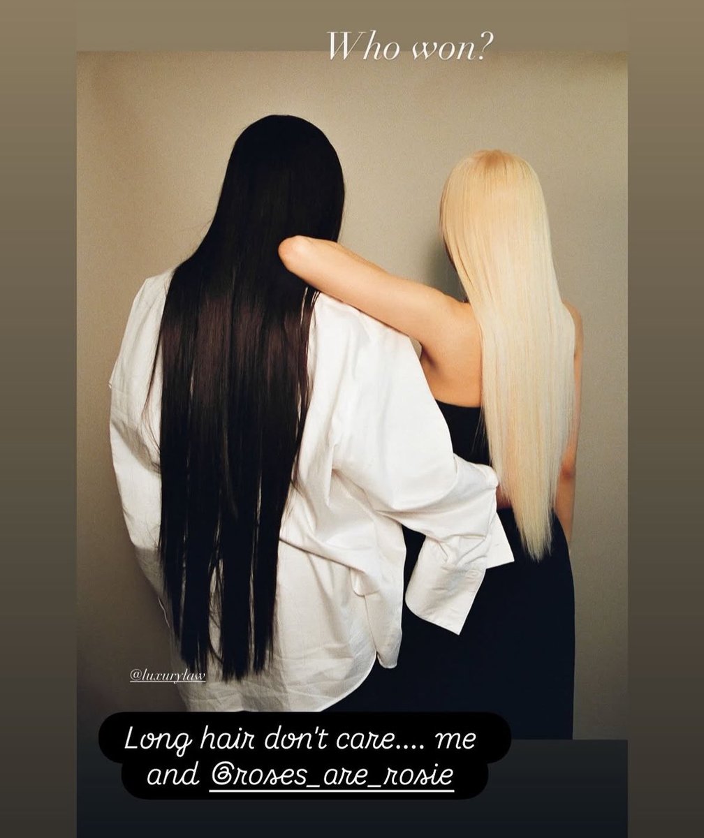 law via instagram story

“long hair don’t care…me and roses_are_rosie”