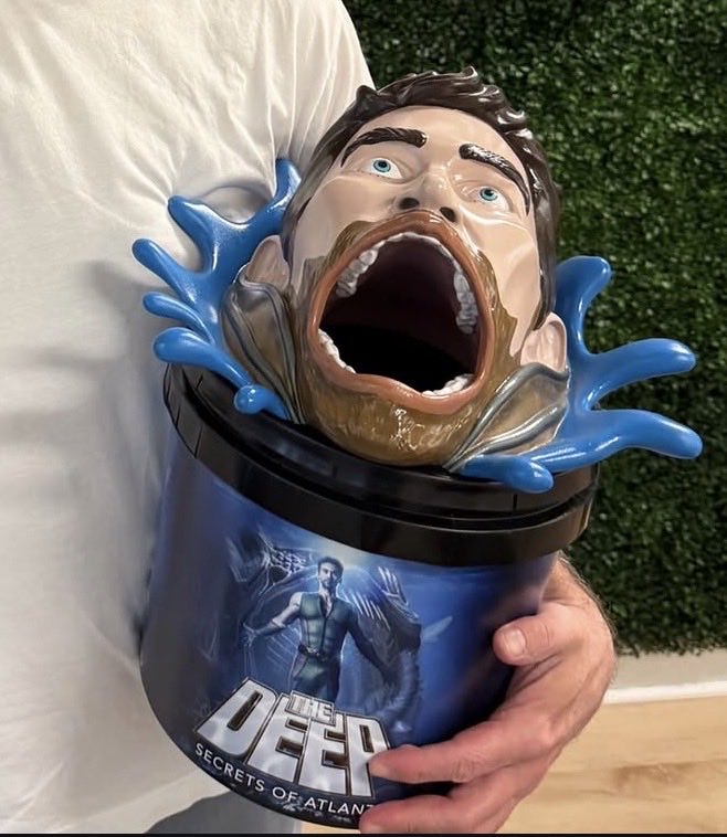 Closer look at The Deep popcorn bucket #TheBoys