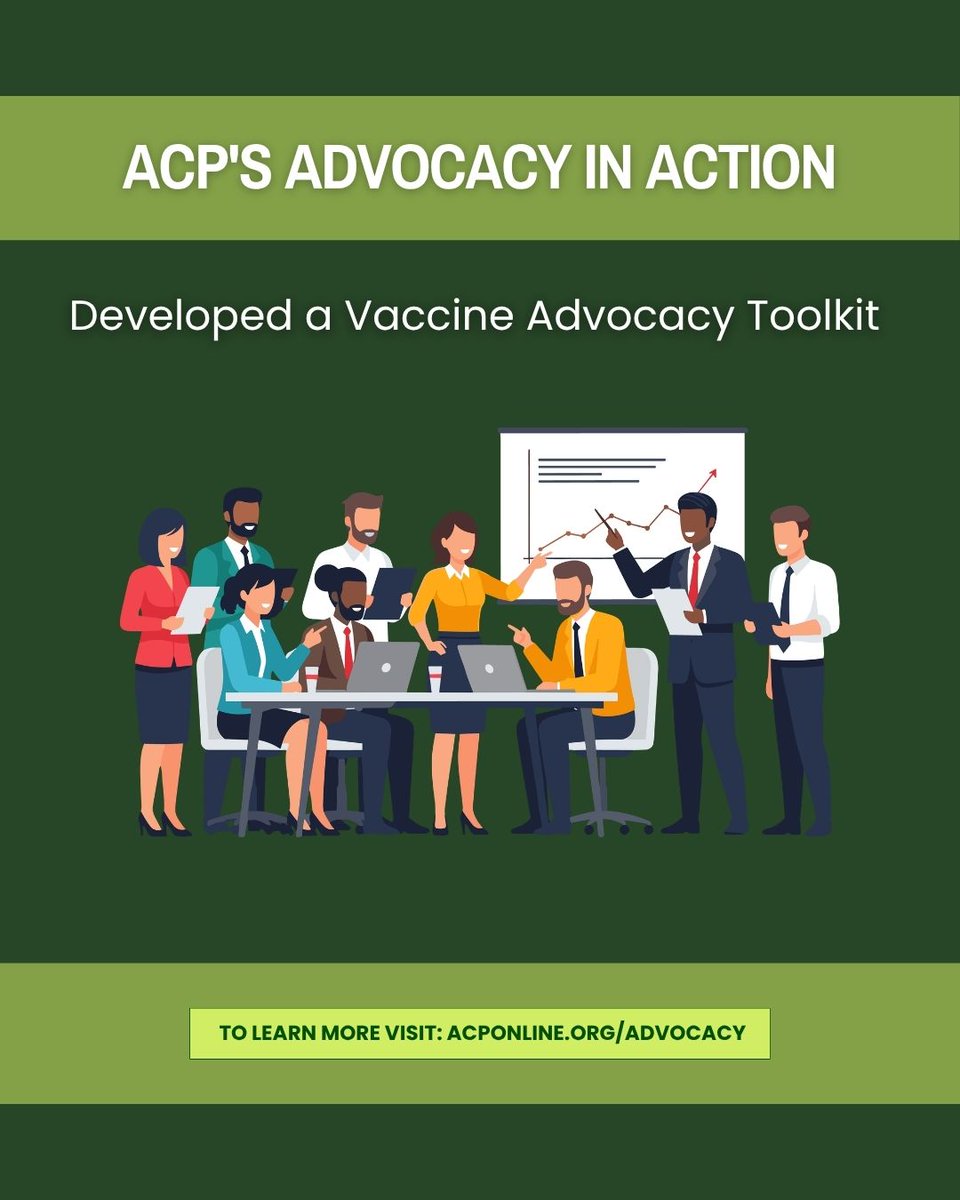 ArkansasACP's tweet photo. ACP developed a vaccine advocacy toolkit to help our members understand the policy changes, become better advocates in their communities and help guide patients toward informed decisions. https://t.co/2X7tF0WOdE https://t.co/fk28xb4KAs