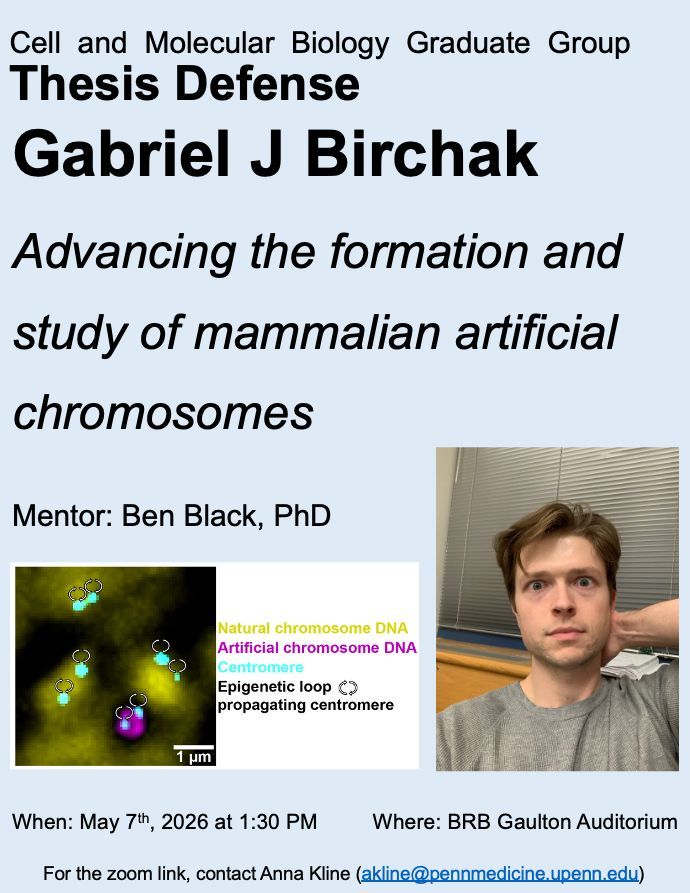 CAMBUpenn's tweet photo. Gabriel Birchak in the Black lab defends his thesis tomorrow! https://t.co/IB3mb2Viic