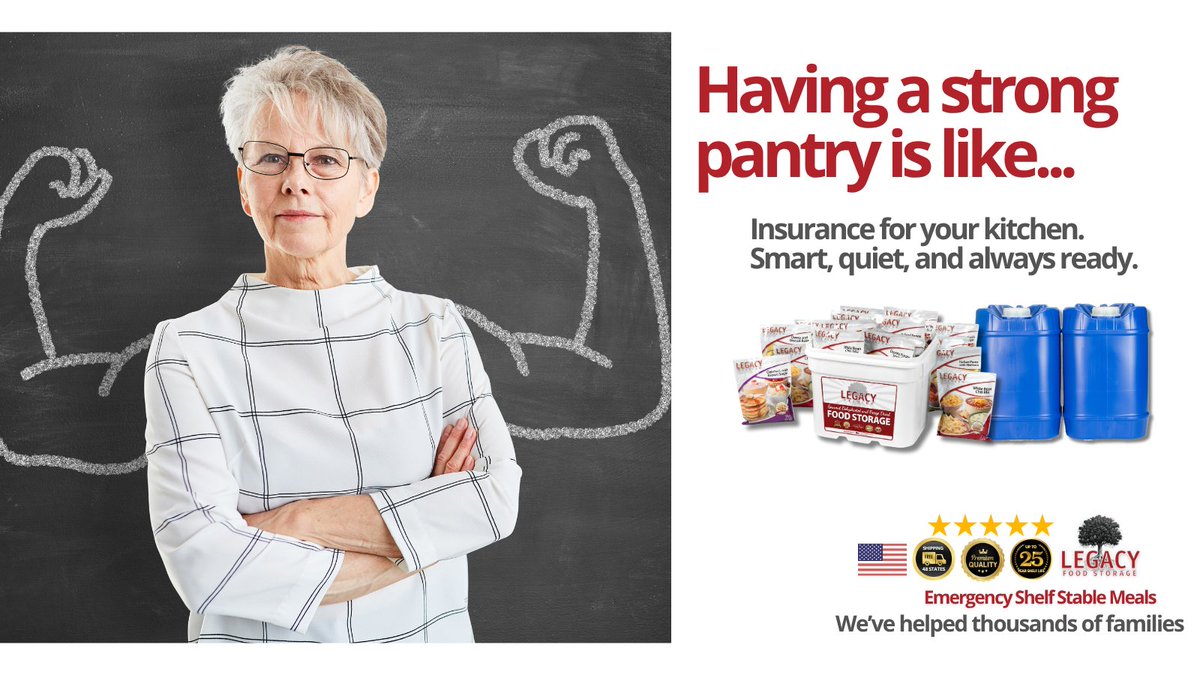 Legacy Food Storage tweet media