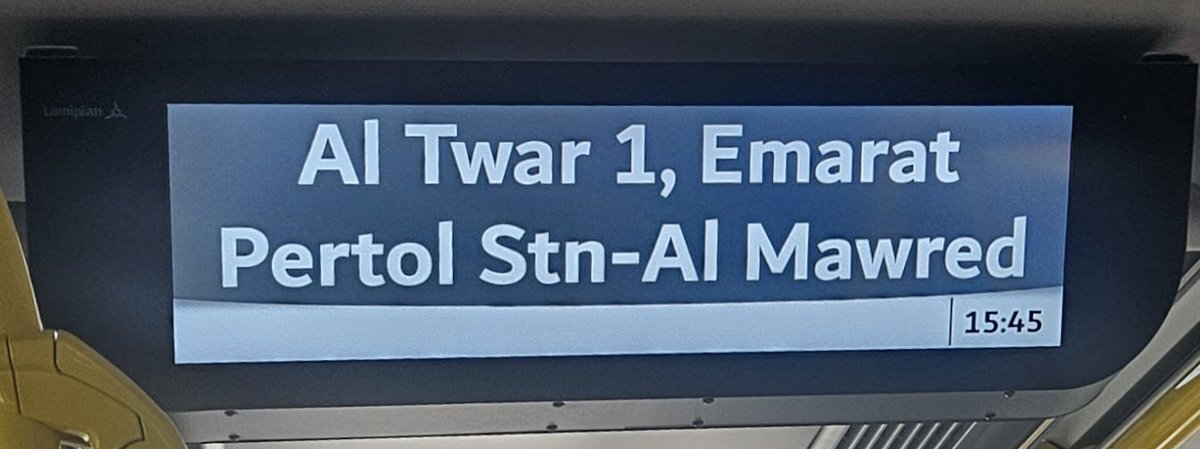 solwotany's tweet photo. @rta_dubai On F8 bus, this signage is mispelt.

Pertol .....  "petrol" https://t.co/tRfhDwMaQh