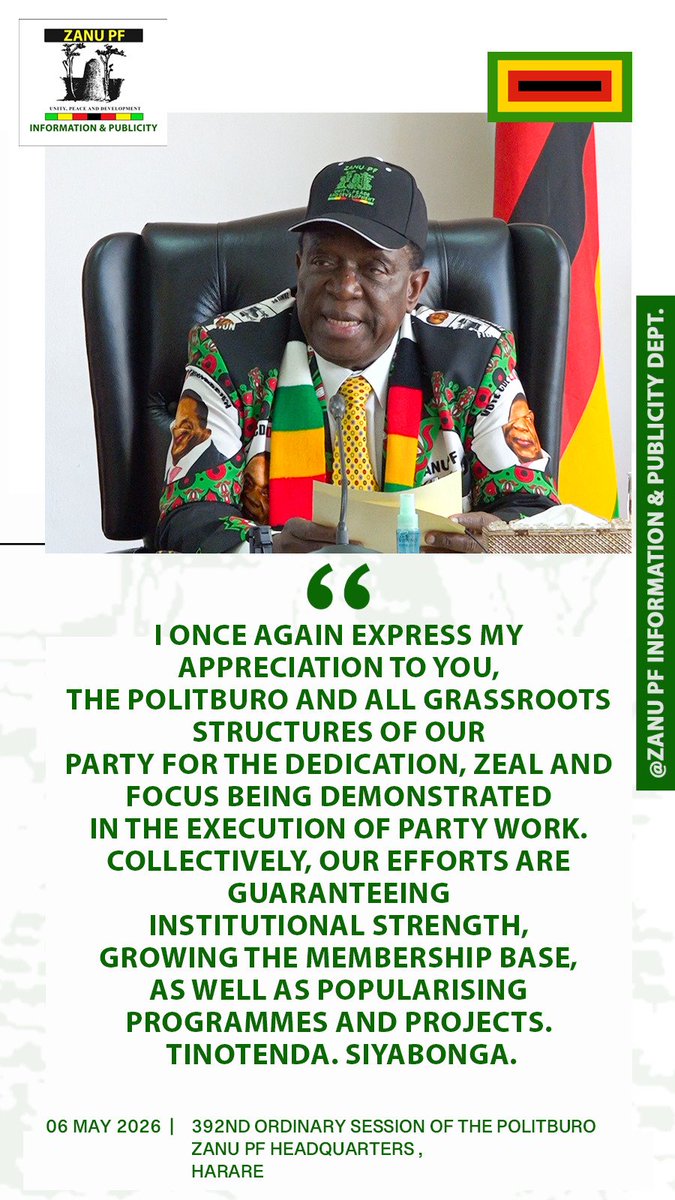 ZANU PF tweet media