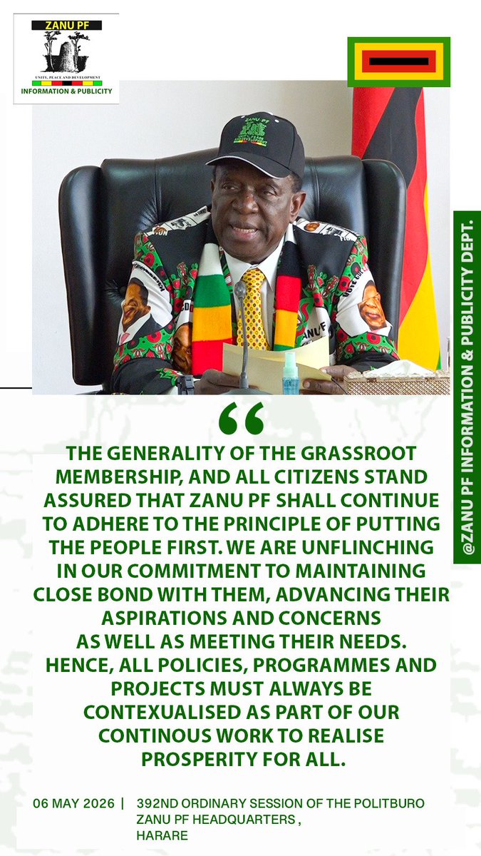 ZANU PF tweet media
