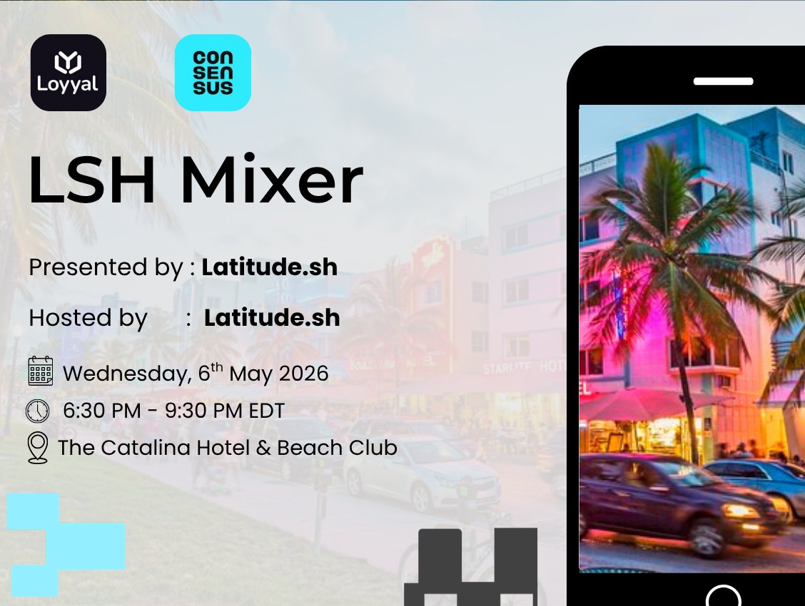 🥳 Some of the most important conversations in Web3 happen behind the scenes. ⚡

🌊 🌴While Miami is full of launches and announcements, some discussions are focused on the infrastructure that keeps ecosystems running — performance, uptime, and scalability.

That’s where