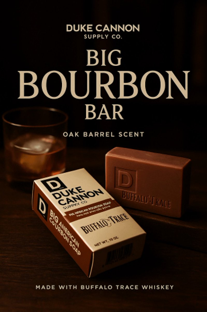 YmolchiGrooming's tweet photo. This is the BIG BOURBON BAR. Made with Buffalo Trace Whiskey. Scented with rich Oak Barrel. Weighs a full 10 oz. ​The only question: What are you still doing with small soap?

https://t.co/VIJo1BPg1H https://t.co/Q7HffiNd2T