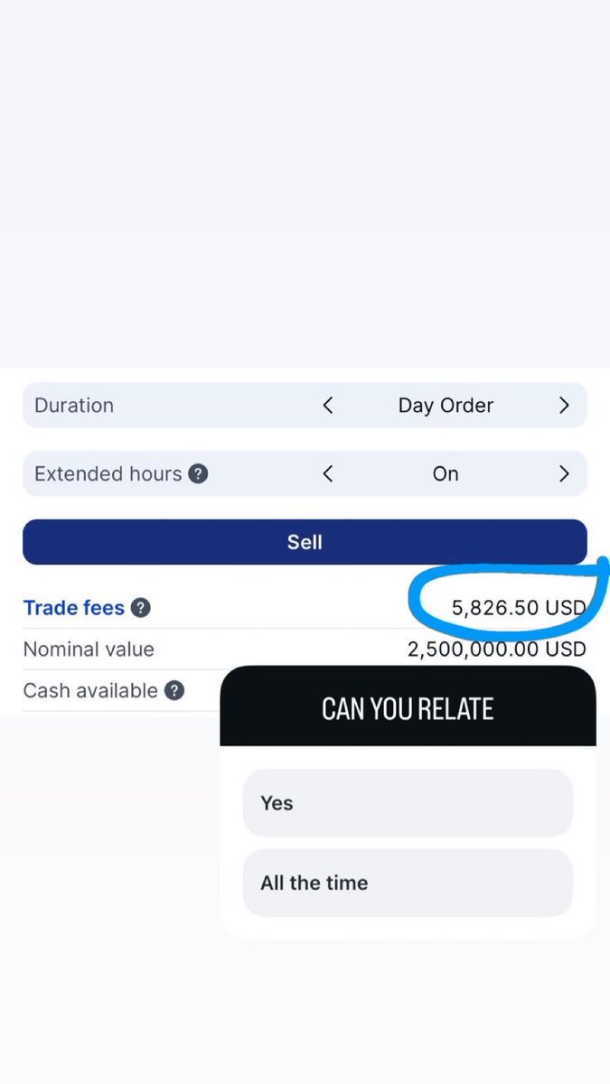 simply_zedd's tweet photo. Why would I pay $5,000 in commission just to close one trade rather than use a broker that does it for free like robinhood ? 

Best answer gets $500 https://t.co/0CWnmGHEsk