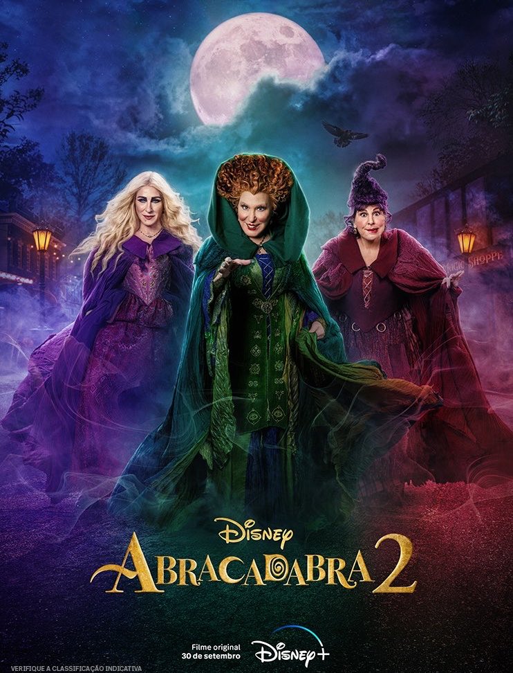🚨🚨🚨🚨🚨🚨🚨🚨🚨🚨🚨🚨🚨🚨

O RETORNO DAS SANDERSONS É REAL!

‘Abracadabra 3’ está oficialmente em desenvolvimento na Disney, com um lançamento previsto para os CINEMAS.

Bette Midler, Sarah Jessica Parker e Kathy Najimy retornam como as Irmãs Sanderson.

📰: <a href="/DEADLINE/">Deadline</a>
