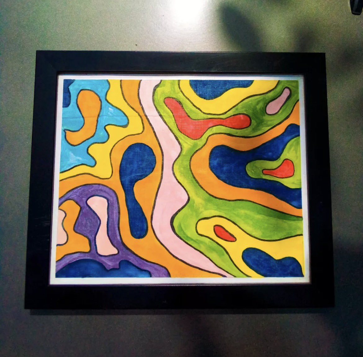 Sufyaansenseii's tweet photo. Poster colour on paper. https://t.co/of2ZuIBrmY