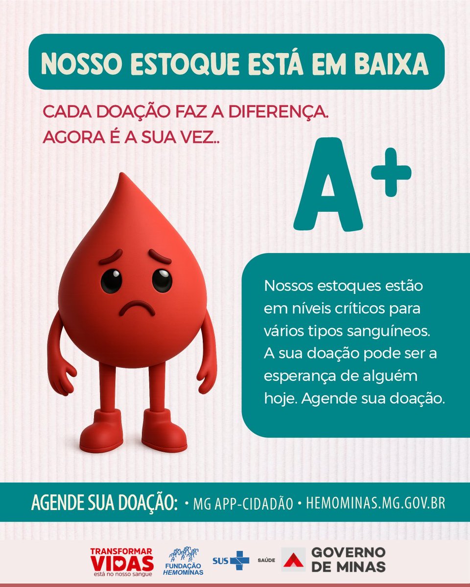 Fundação Hemominas tweet media