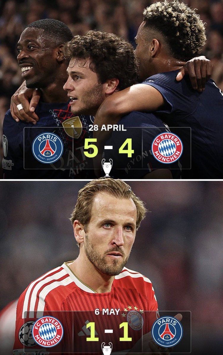 Loopxe's tweet photo. PSG and Arsenal in Budapestโฆ ๐
PSG knock out Bayern after two very different legs and move on in the Champions League. Last time they beat Arsenal on this stage, they went all the way. ๐
#PSG #BayernMunich #UCL #Arsenal #ChampionsLeague #FootballX #nauer https://t.co/tzCRqqJHHj